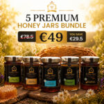 5 Honing Potten Bundel – Premium Natuurlijke Selectie